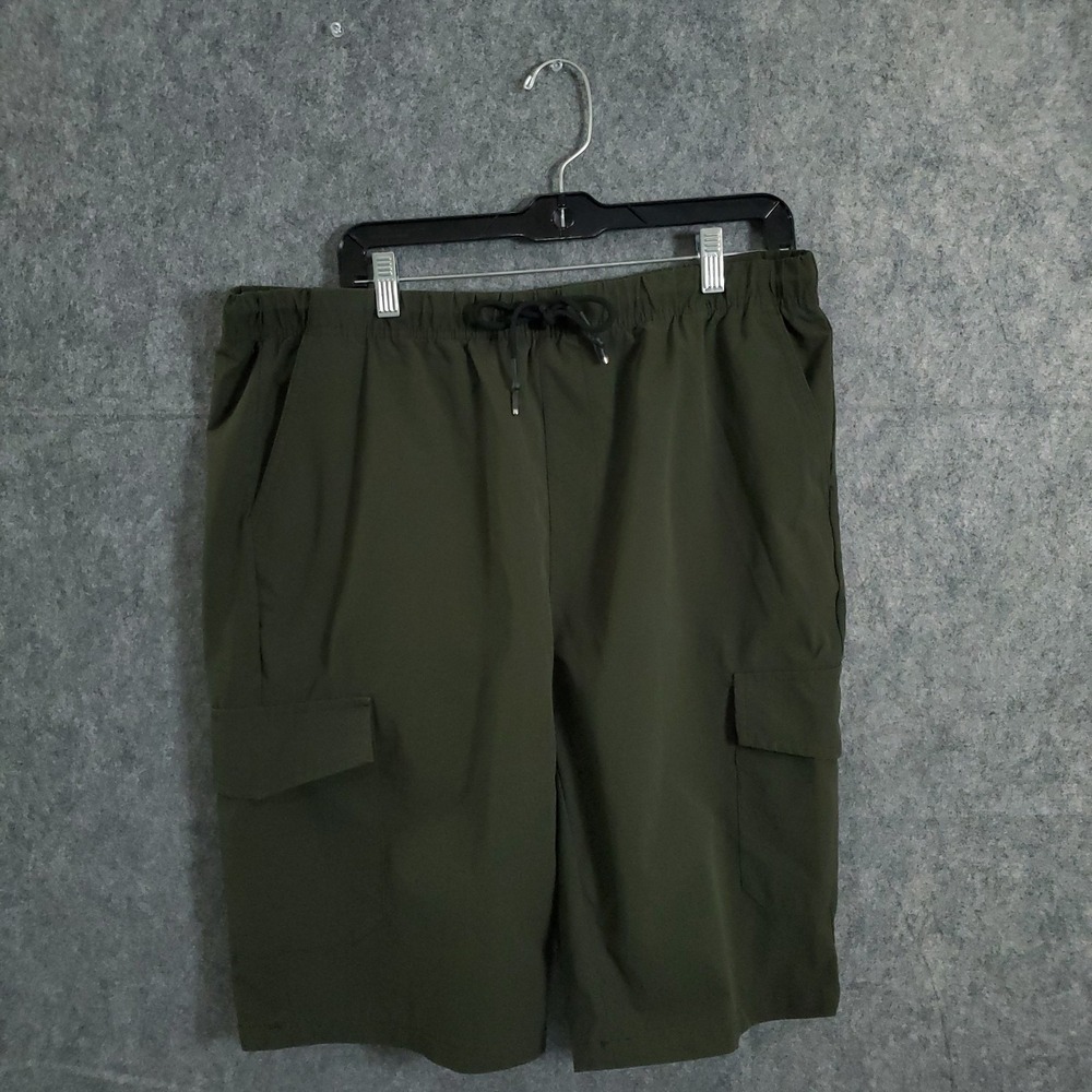 Public Rec Men's Size 2XL XXL Green Polyester Dealmaker Performance Shorts Solid